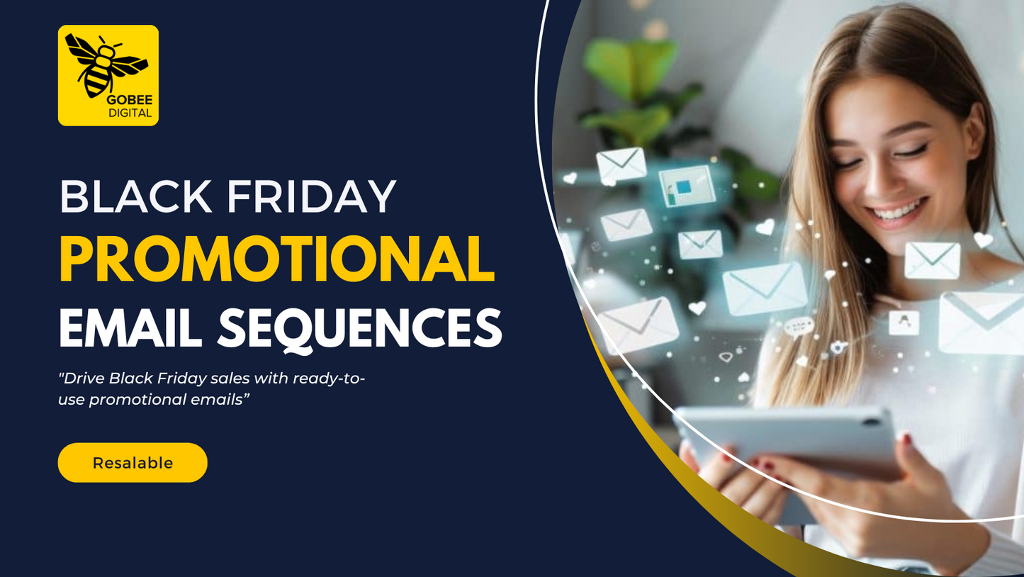 Black Friday Promotional Email Sequence