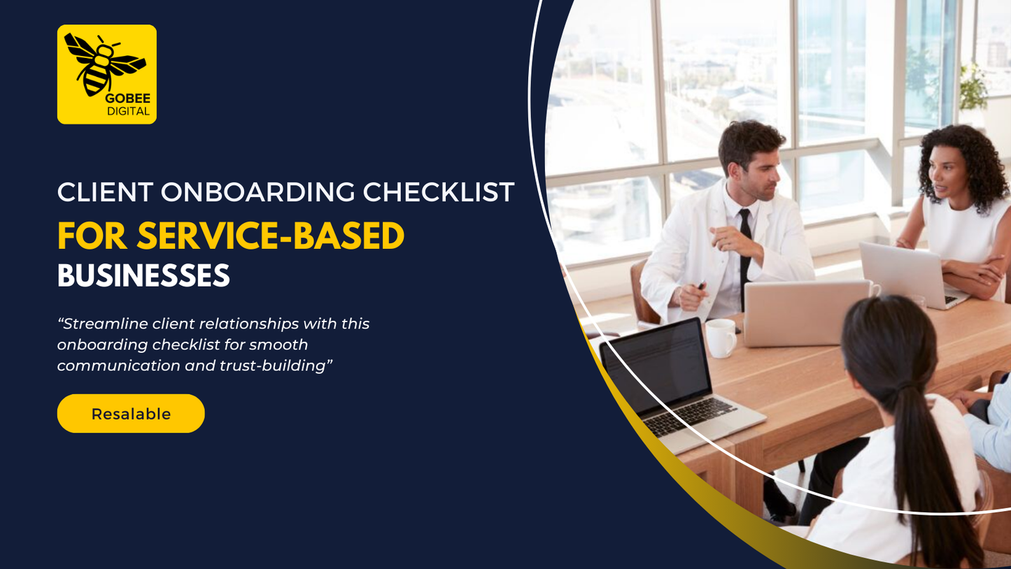 Client Onboarding Checklist for Service-Based Businesses