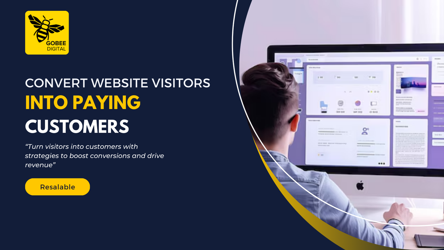 Convert Website Visitors Into Paying Customers