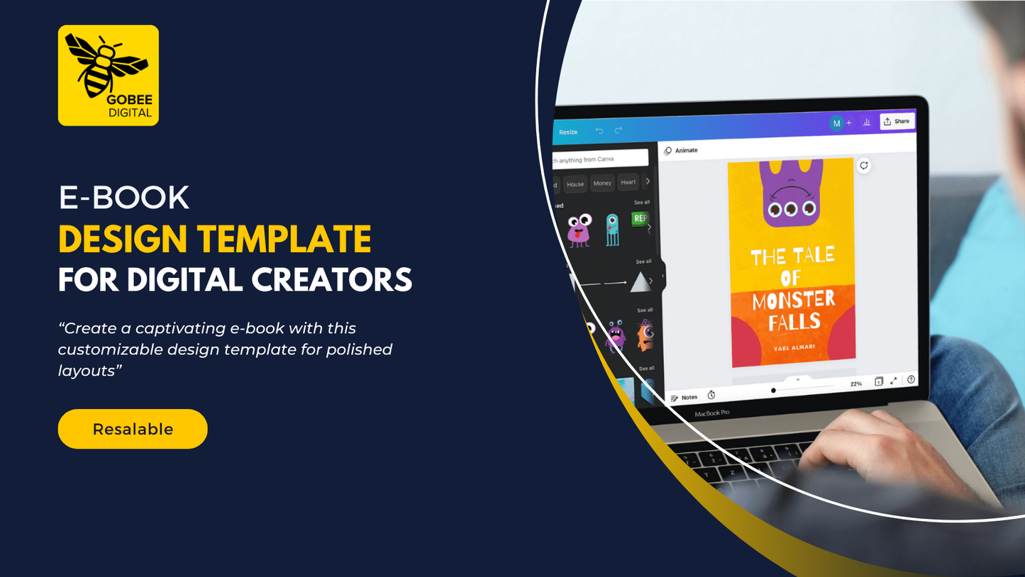 E-Book Design Template for Digital Creators