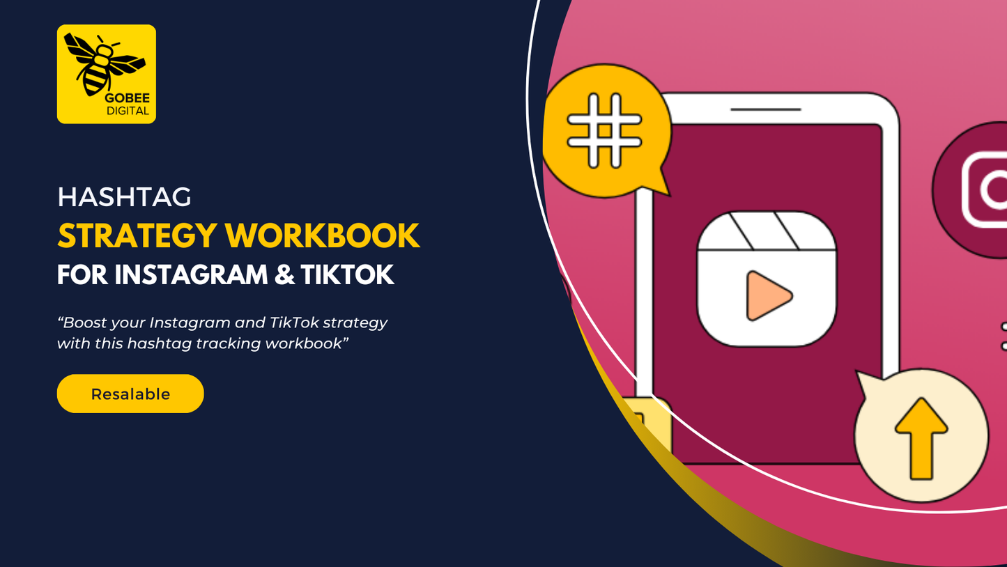Hashtag Strategy Workbook for Instagram & TikTok