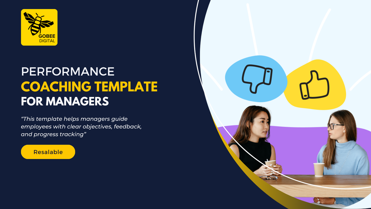 Performance Coaching Template for Managers