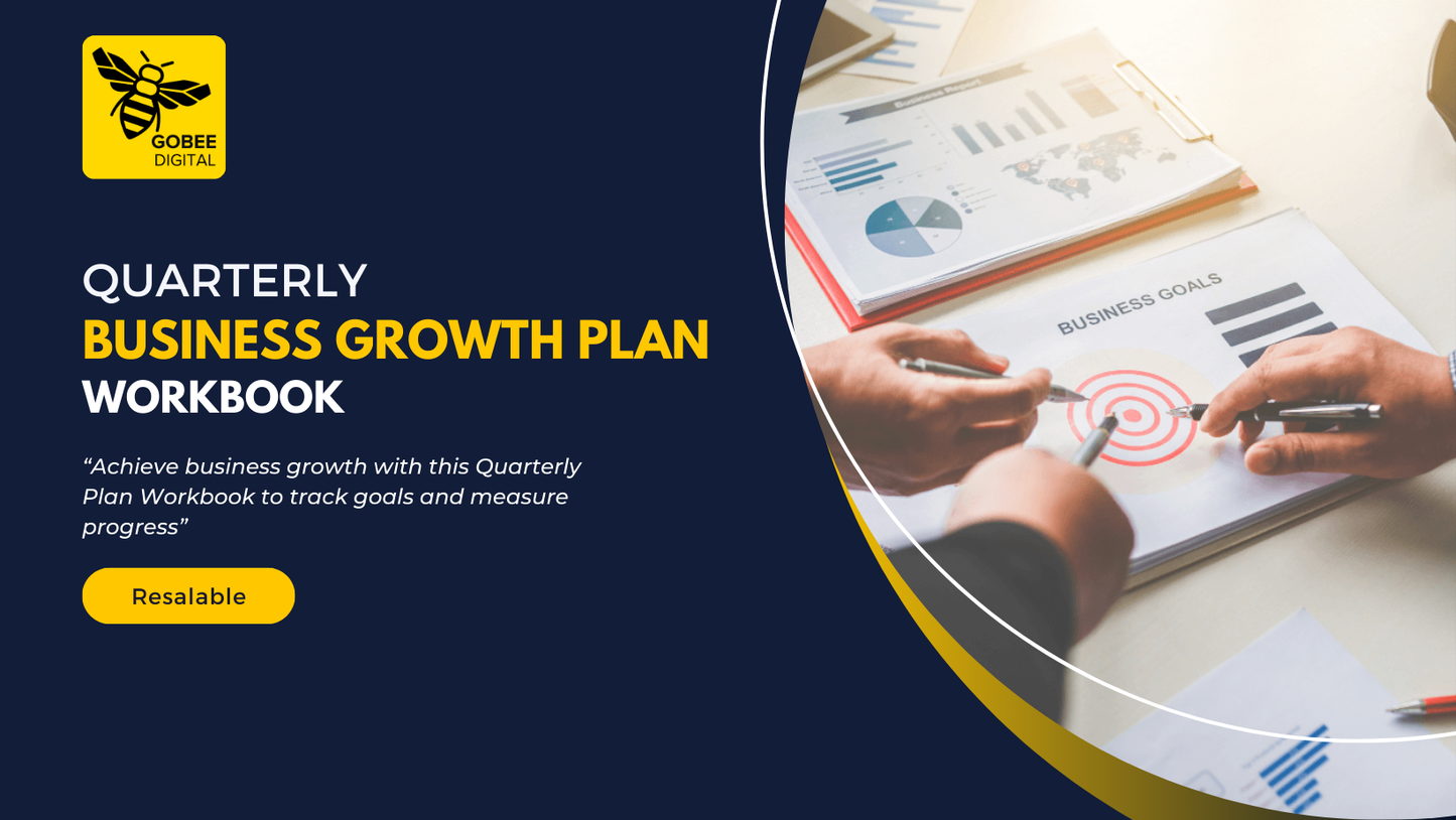 Quarterly Business Growth Plan Workbook