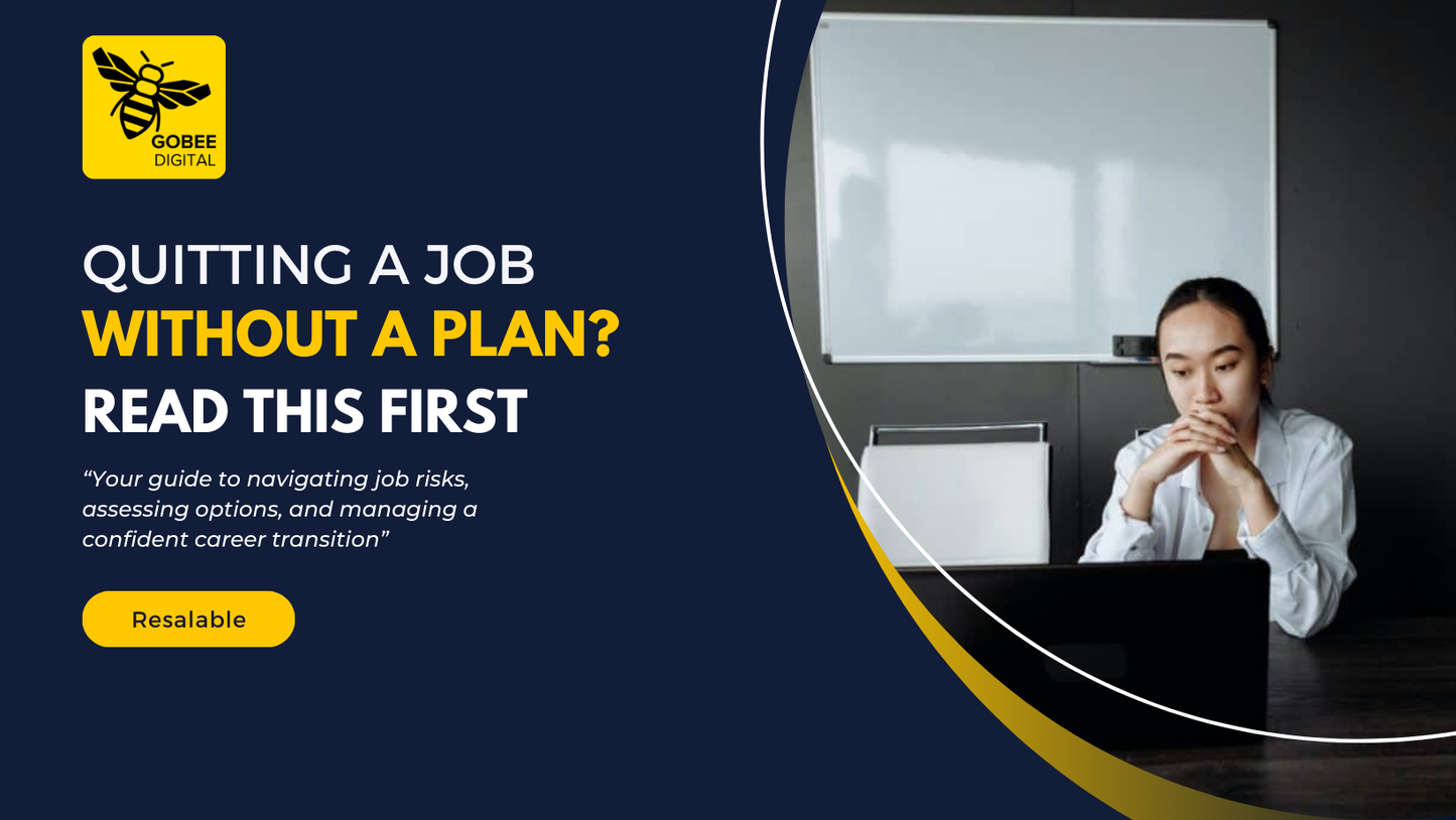 Quitting a Job Without a Plan? Read This First