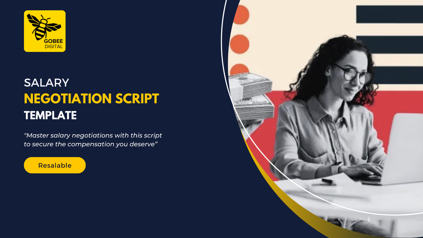 Salary Negotiation Script Template