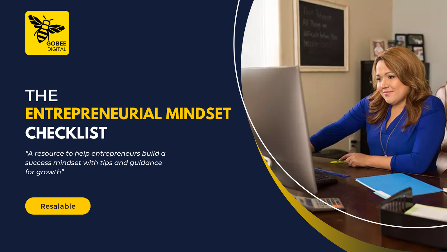 The Entrepreneurial Mindset Checklist
