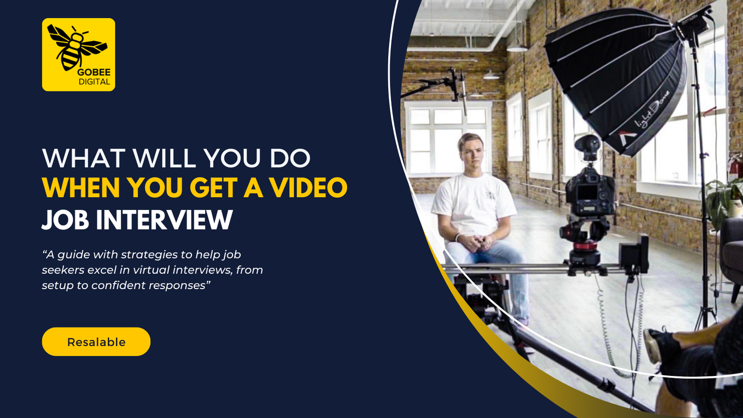 What Will You Do When You Get A Video Job Interview