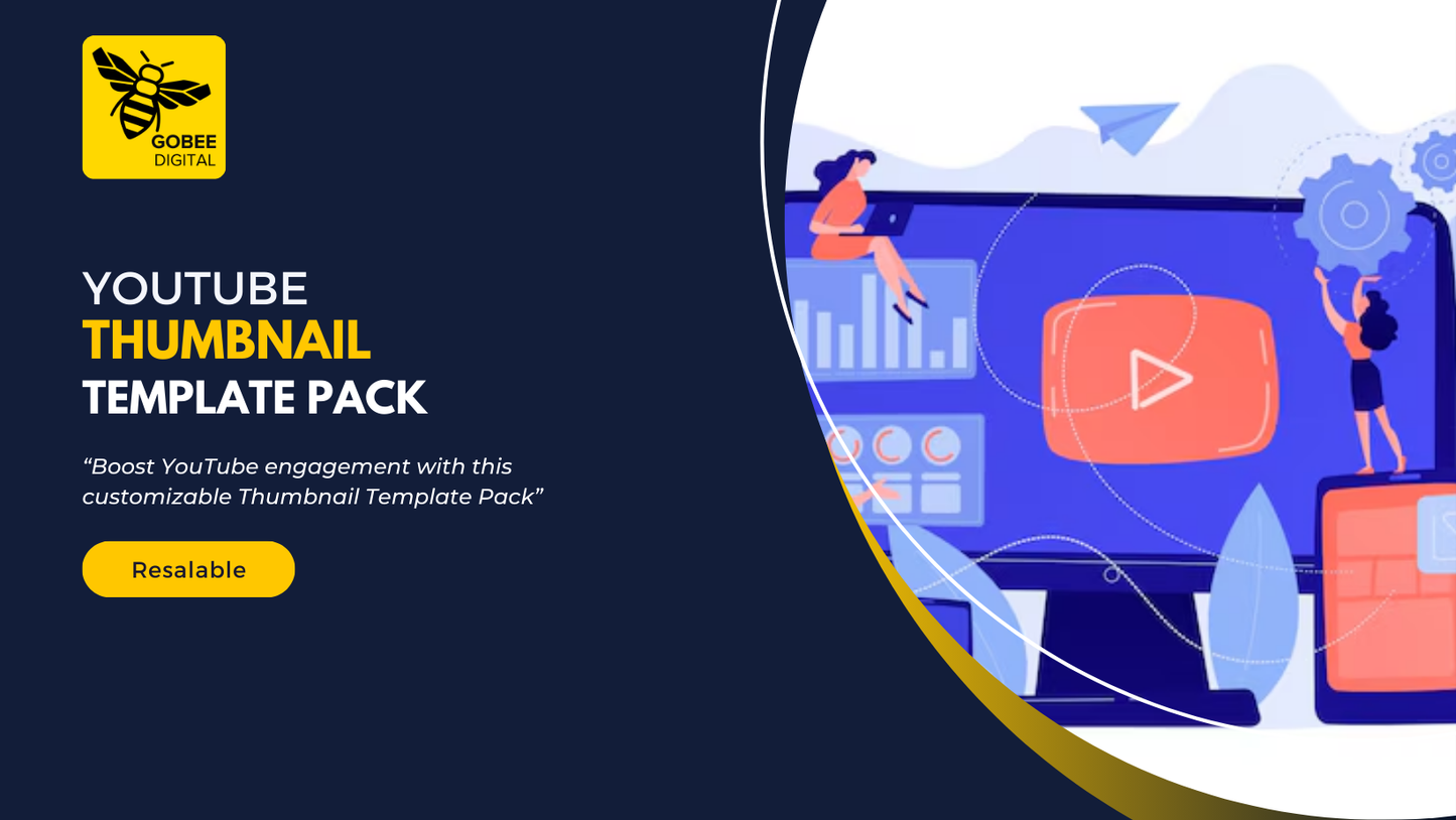 YouTube Thumbnail Template Pack