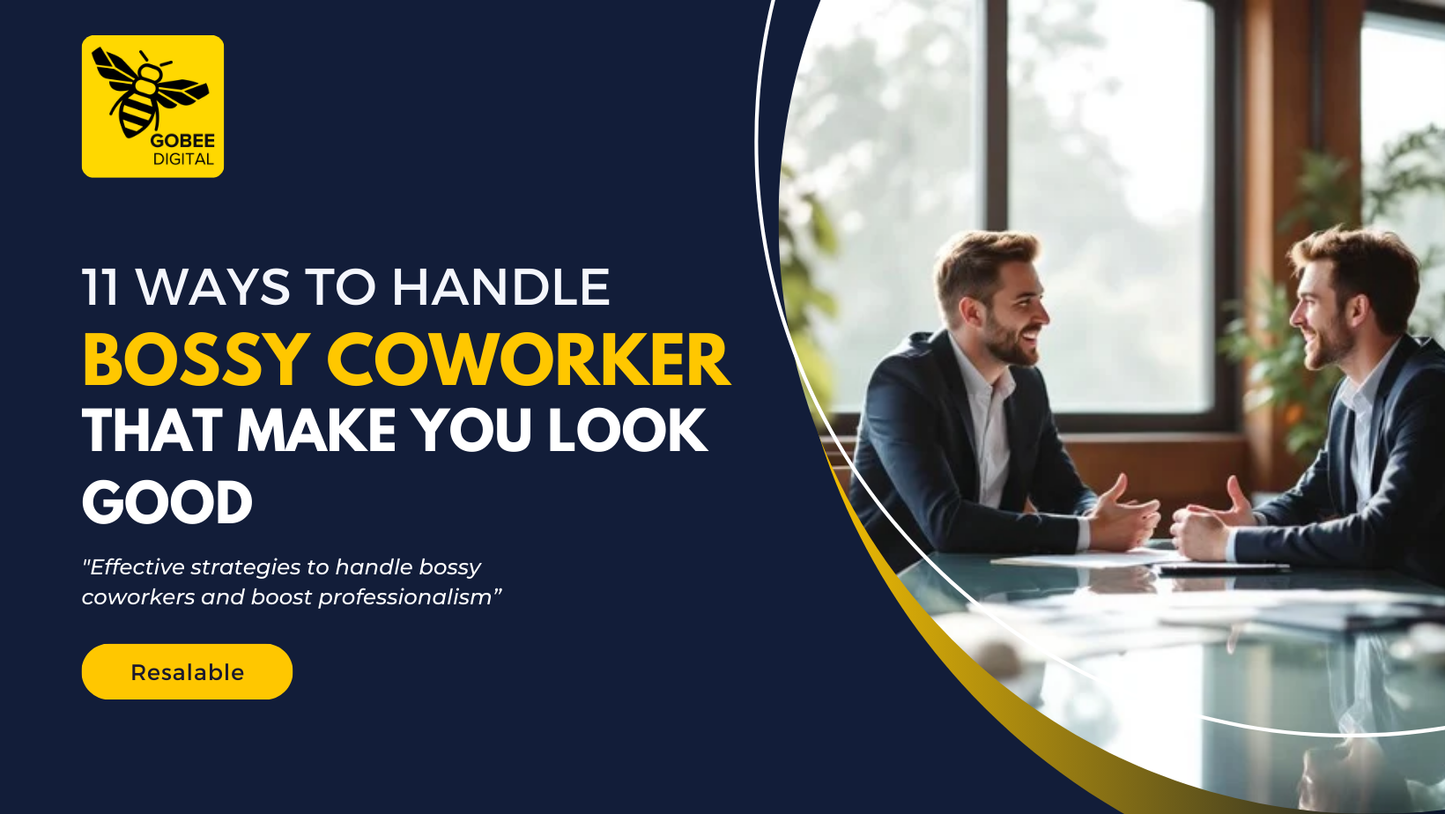 Ways To Handle A Bossy Coworker
