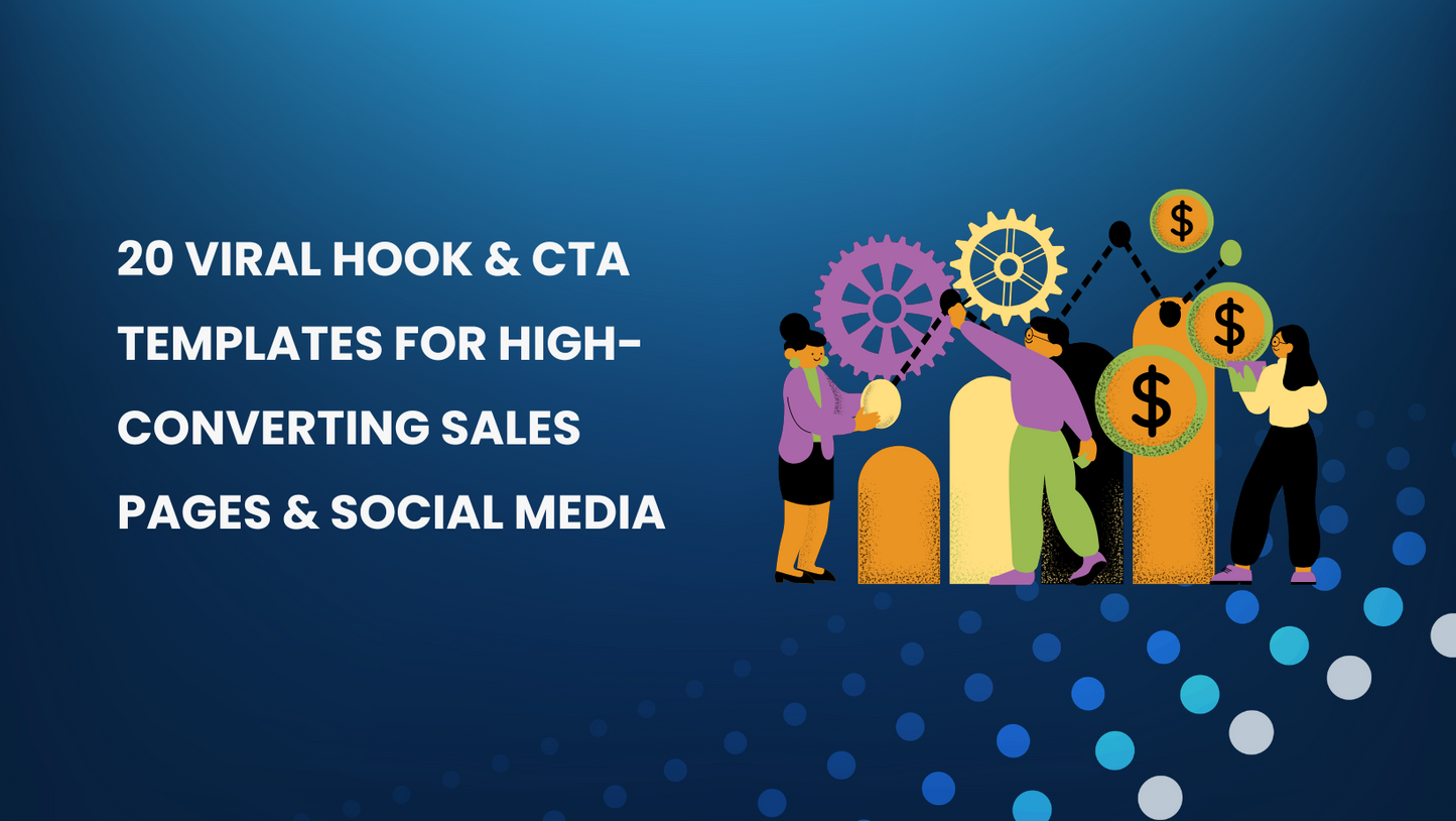 20 Viral Hook & CTA Templates for High-Converting Sales Pages & Social Media