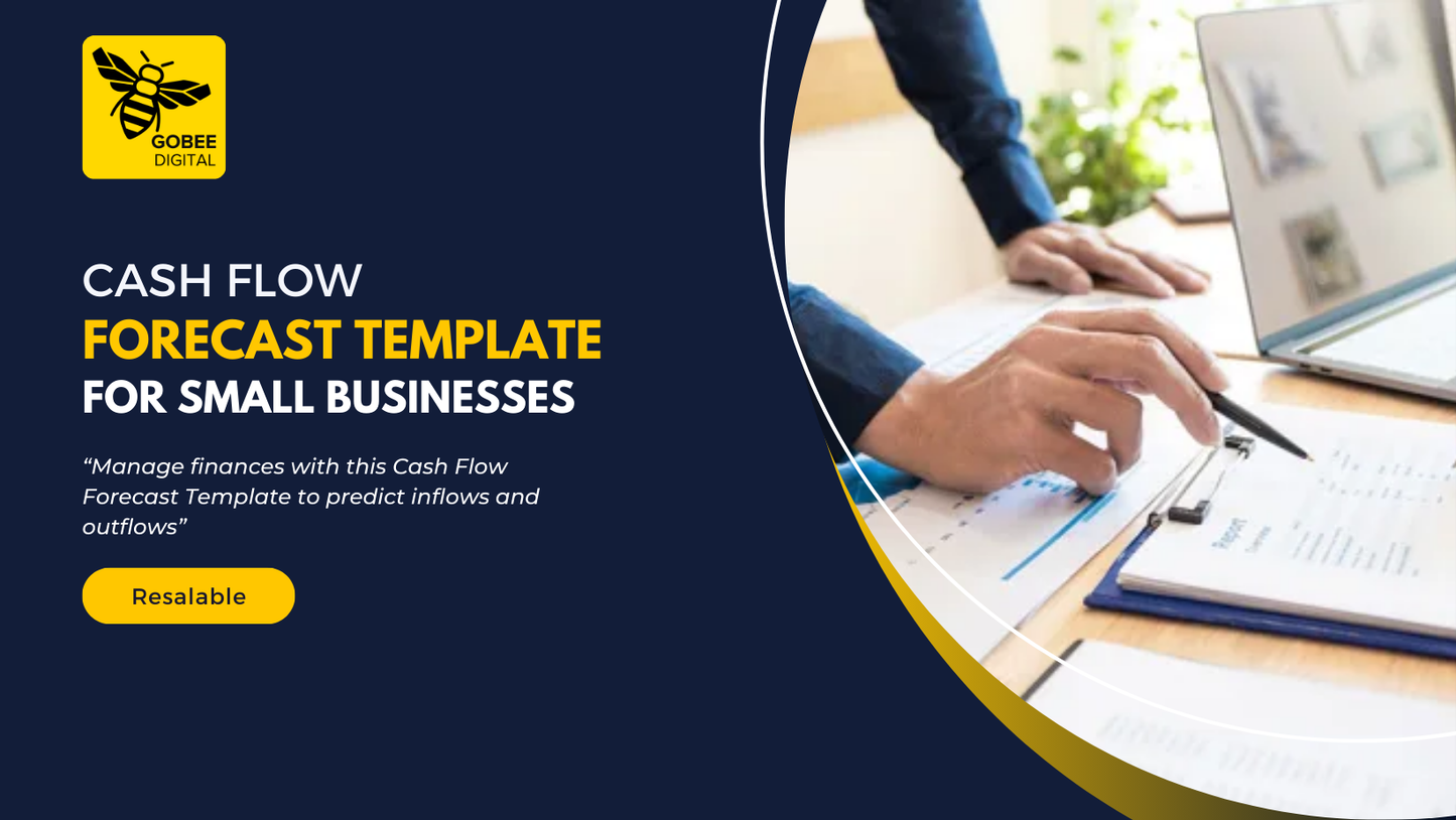 Cash Flow Forecast Template for Small Businesses
