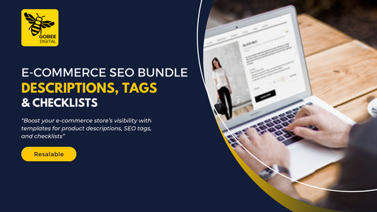 E-Commerce SEO Bundle: Descriptions, Tags & Checklists