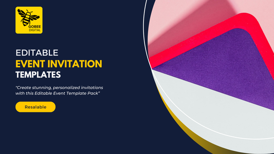 Editable Event Invitation Templates