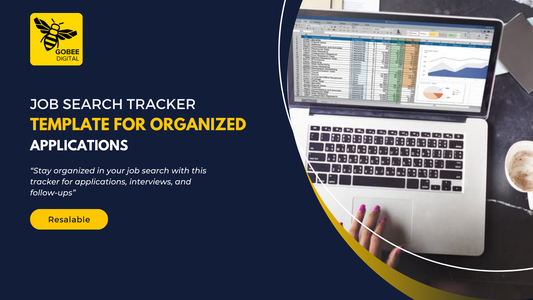 Job Search Tracker Template for Organised Applications