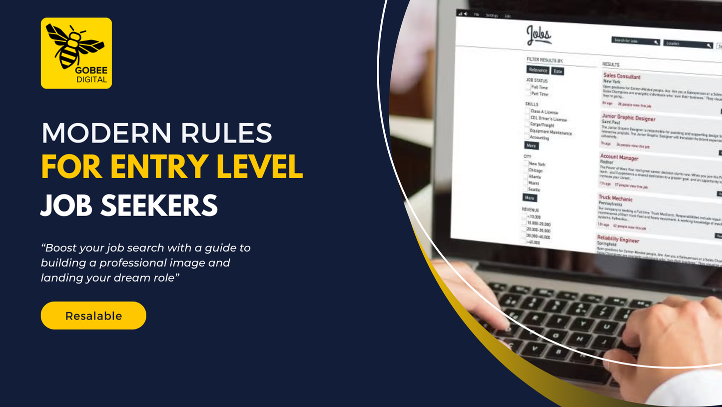 Modern Rules For Entry Level Job Seekers