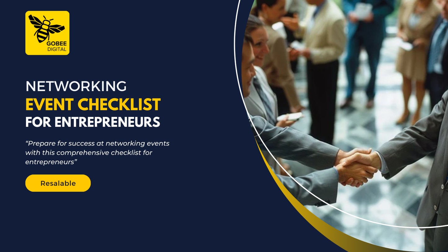 Networking Event Checklist for Entrepreneurs