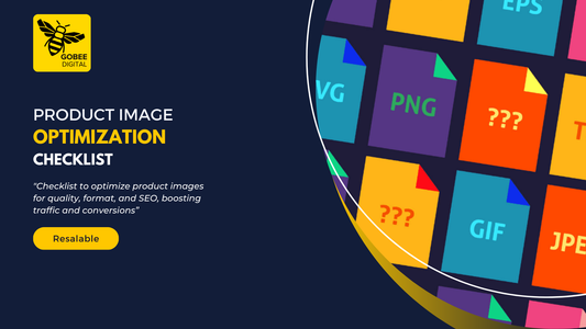 Product Image Optimisation Checklist