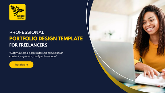 Professional Portfolio Design Template for Freelancers
