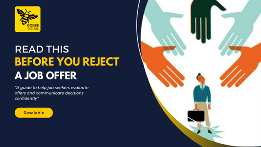 Read This Before You Reject A Job Offer