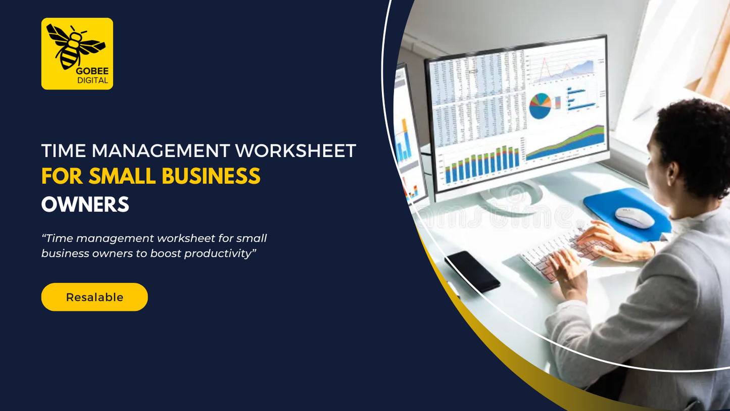 Time Management Worksheet for Small Business Owners